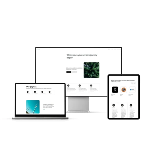 web design for carbonfit
